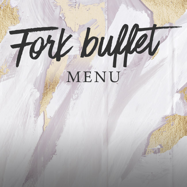 Fork buffet menu at The White Hart